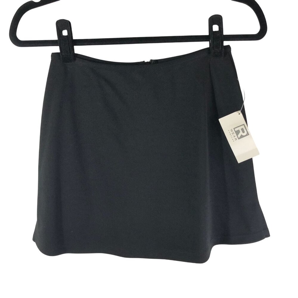R Wear Rampage Vintage Y2K Mini Skirt A Line Black 3